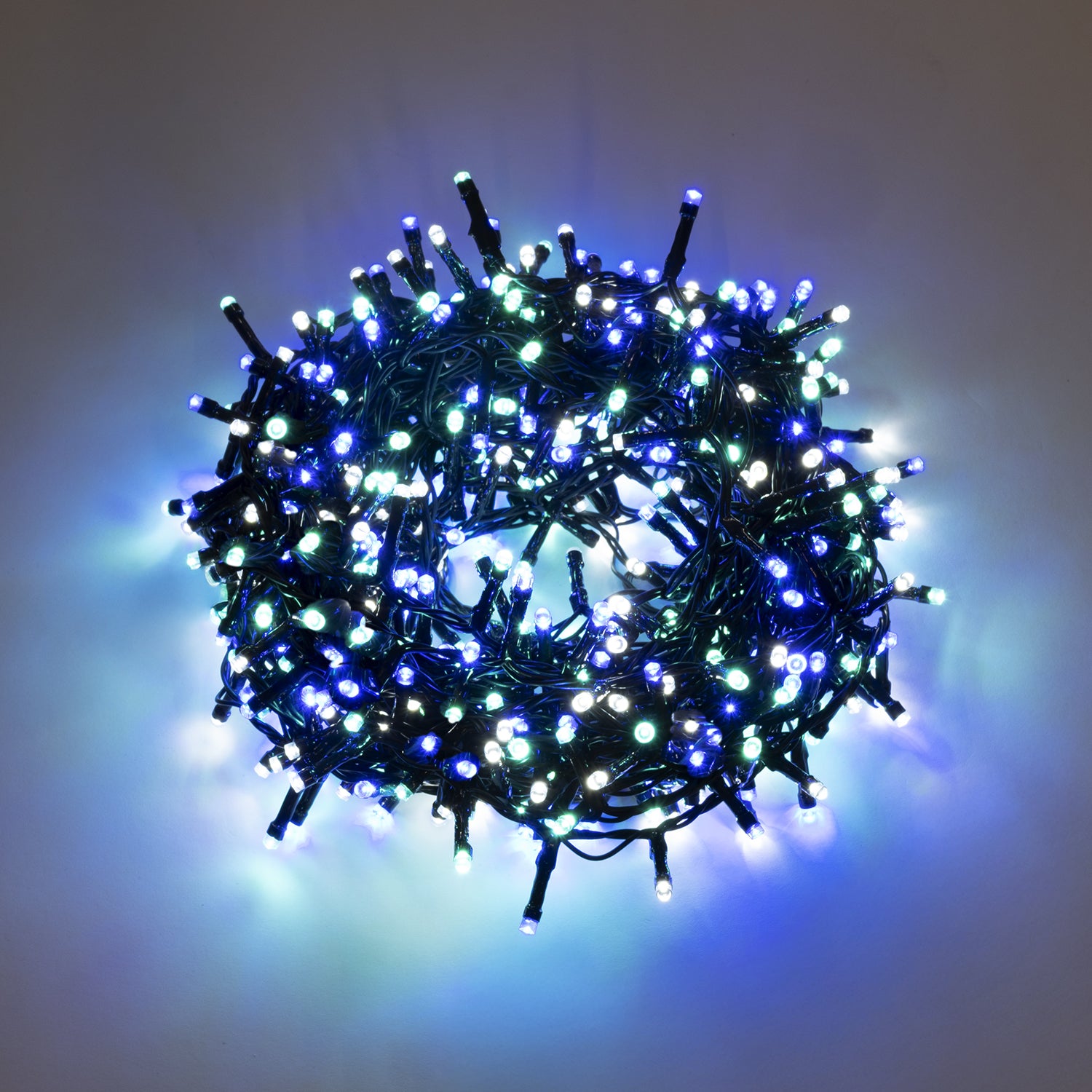 DICTROLUX - Catena Luminosa 96 LED Multicolor Polar 3,84 metri